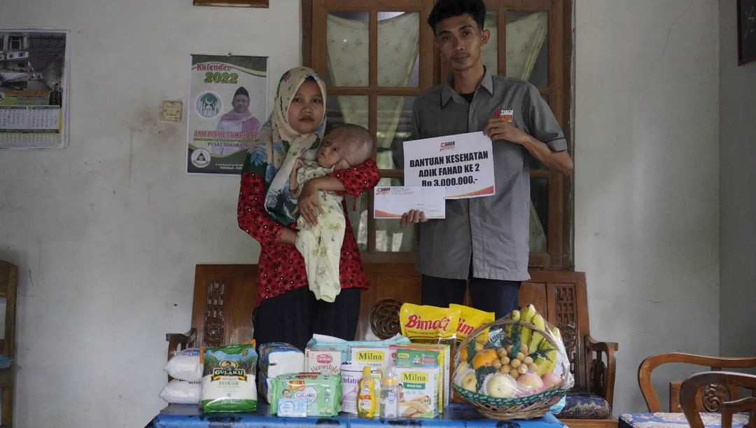 Bantuan Kesehatan Adek Fahat Tahap II